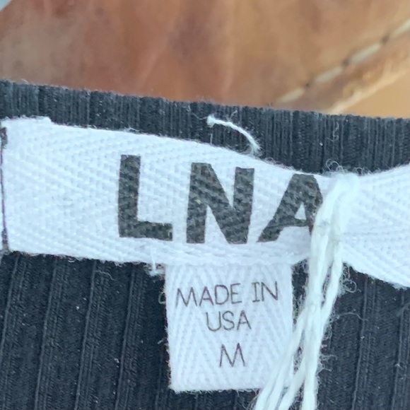 Black stretchy long sleeve basic. Runs tight - Picture 2 of 2